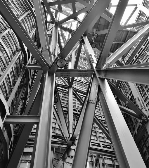 metal pillars